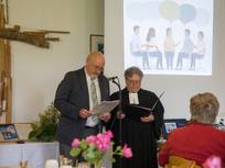 Gottesdienst im Gemeindesaal am 1. Juni 2025