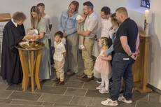 Taufgottesdienst in der Friedenskirche 23.6.2024