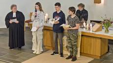 Konfirmandenabendmahl und Taufe