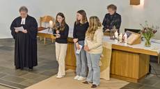 Konfirmandenabendmahl und Taufe